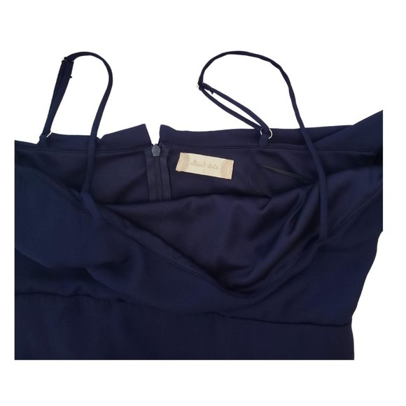 NEW Altar'd State Sexy Navy Monroe Mini Dress - Picture 10 of 13